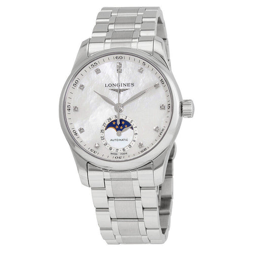 Longines L2.409.4.87.6 Longines Master Collection Moonphase Automatic Woman's Watch