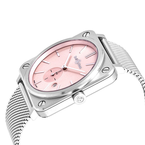 Bell & Ross Donna BRS-PK-ST-LGD/SST Novarosa Quarzo