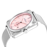 Bell & Ross Donna BRS-PK-ST-LGD/SST Novarosa Quarzo
