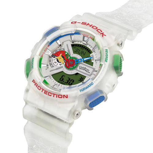 Casio G-SHOCK x Pokemon 30th Anniversay GA-110PKM-7AJR Limited Edition Neu OVP