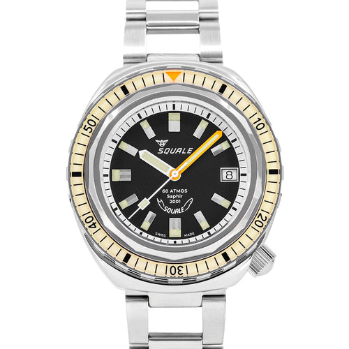 Squale Uomo 2001BEBK.AC 2001 Sand 60ATM 40mm Automatico