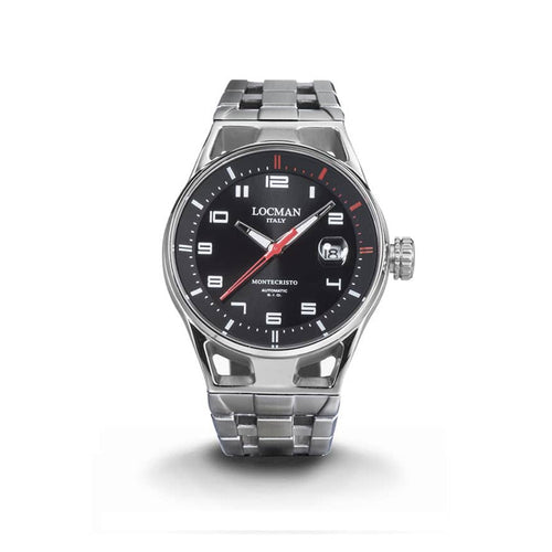Locman 0541A01S-00BKRDB0 Montecristo Automatic Men's Watch