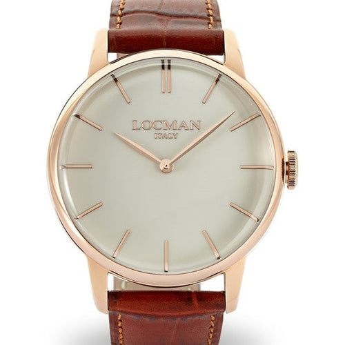 Locman 0251V10-RGAVRGPN 1960 Quartz Men's Watch