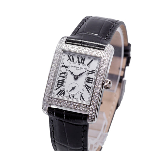 Frederique Constant FC-235S2CD6 Classics Quartz Carrée Small Seconds Woman's Watch