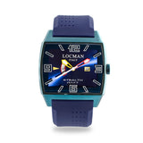 Locman 0300BLBLFYLRSIB Stealth Quartz Men's Watch