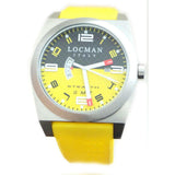 Locman 020000CB-YL1GOY Stealth GMT Quartz Men's Watch