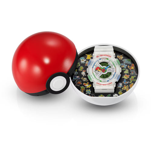 Casio G-SHOCK x Pokemon 30th Anniversay GA-110PKM-7AJR Limited Edition Neu OVP