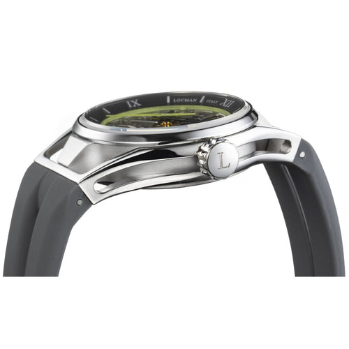 Locman 0538A07S-00GYLISIA Montecristo Automatic Men's Watch