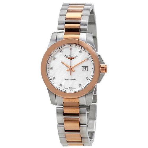 Longines L3.376.3.88.7 Conquest Quartz Woman's Watch