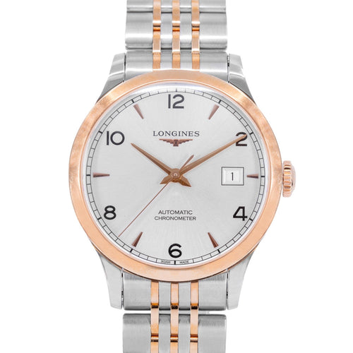 Longines Uomo L2.820.5.76.7 Record 38mm Auto Cronometro