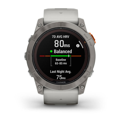 Garmin 010-02778-15 fēnix® 7X Pro – Sapphire Solar Edition Solar Men's Watch
