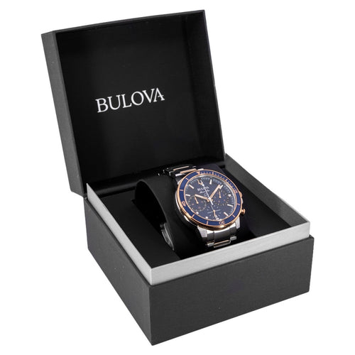 Bulova Uomo 98B301 Marine Star 45mm Quarzo Cronografo