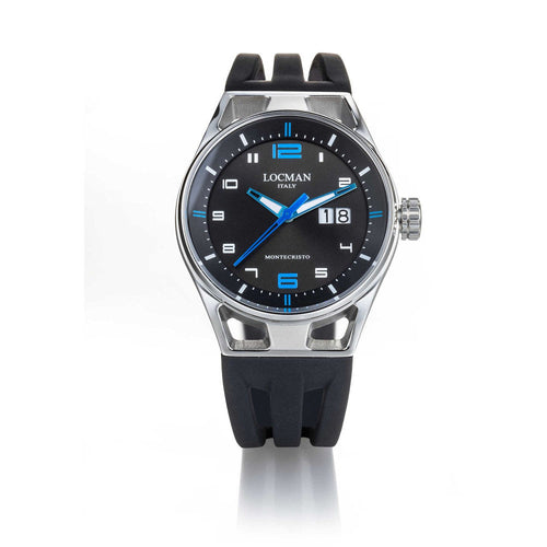 Locman 0546A01S-00BKSKSK Montecristo Quartz Men's Watch