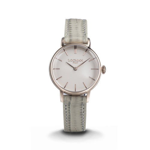 Locman 0253R13R-RRLCRGPA Classic 1960 Quartz Woman's Watch