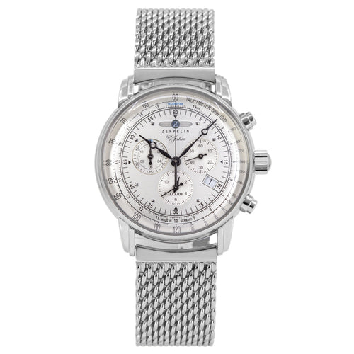Zeppelin Uomo 7680M-1 100 Years Zeppelin 42mm Quarzo Chrono