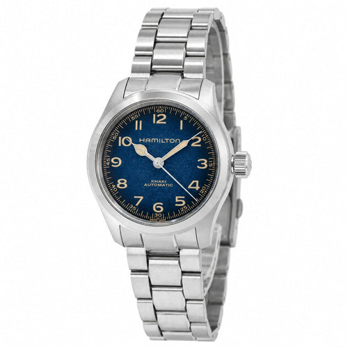 Hamilton H70405140 Khaki Field Automatic Men's 38mm Blue
