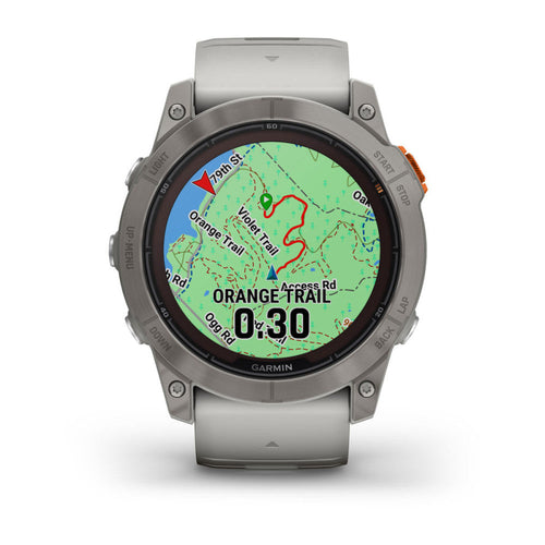 Garmin 010-02778-15 fēnix® 7X Pro – Sapphire Solar Edition Solar Men's Watch