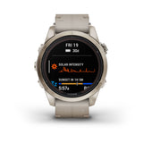 Garmin 010-02776-30 fēnix® 7S Pro – Sapphire Solar Edition Quartz Men's Watch