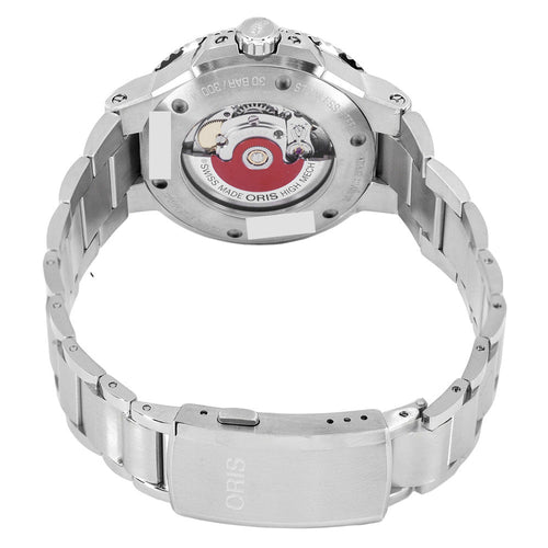 Oris 01 733 7766 4135-07 8 22 05PEB Aquis Blue Dial Watch