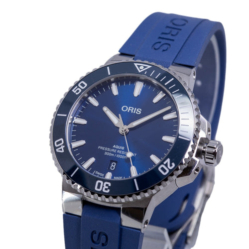 Oris 01 733 7787 4135-07 4 22 35FC Aquis Automatic Date Men's Watch
