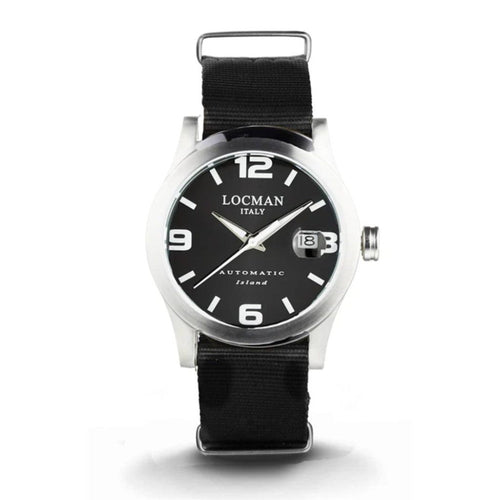 Locman 0615V01-00BKWNYK Island Electromechanical Men's Watch