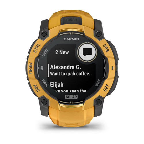 Garmin 010-02935-02 Instinct® 3 – 50 mm, Solar Quartz Men's Watch