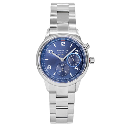 NomosUomo 790 Club Sport Neomatik Worldtimer 40mm Auto