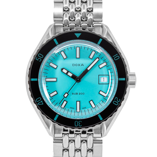 Doxa 799.10.241.10 Sub 200 Aquamarine+Extra Strap 799.10.25