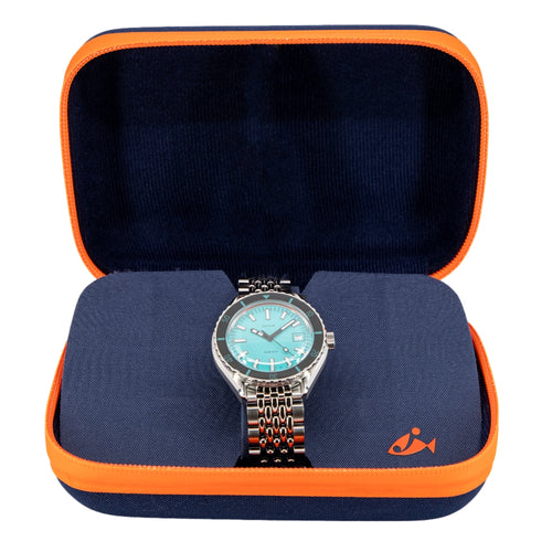 799.10.241.10-Doxa 799.10.241.10 Sub 200 Aquamarine+Extra Strap 799.10.25