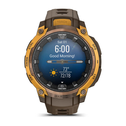 Garmin 010-03398-01 Instinct® Crossover AMOLED Quartz Men's Watch