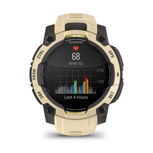Garmin 010-02936-02 Instinct® 3 – 45 mm, AMOLED Quartz Men's Watch