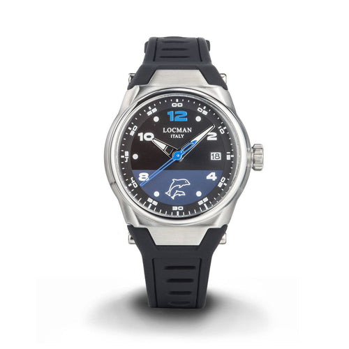 Locman 0558A01S-00BKSKSK Mare Quartz Men's Watch