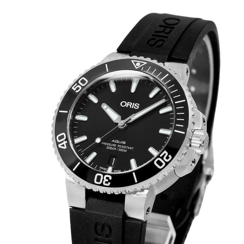 Oris 01 733 7732 4134-07 4 21 64FC Aquis Automatic Men's Watch