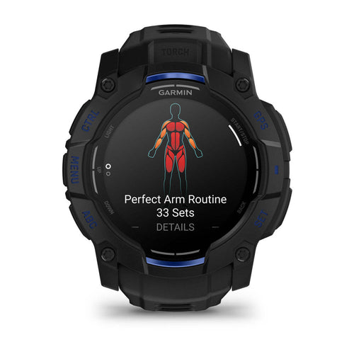 Garmin 010-03020-03 Instinct® 3 – 50 mm, AMOLED Quartz Men's Watch