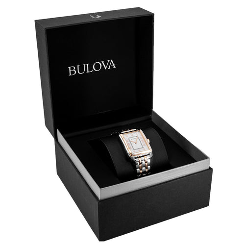 Bulova Donna 98L328 Sutton Tank Quarzo 25mm