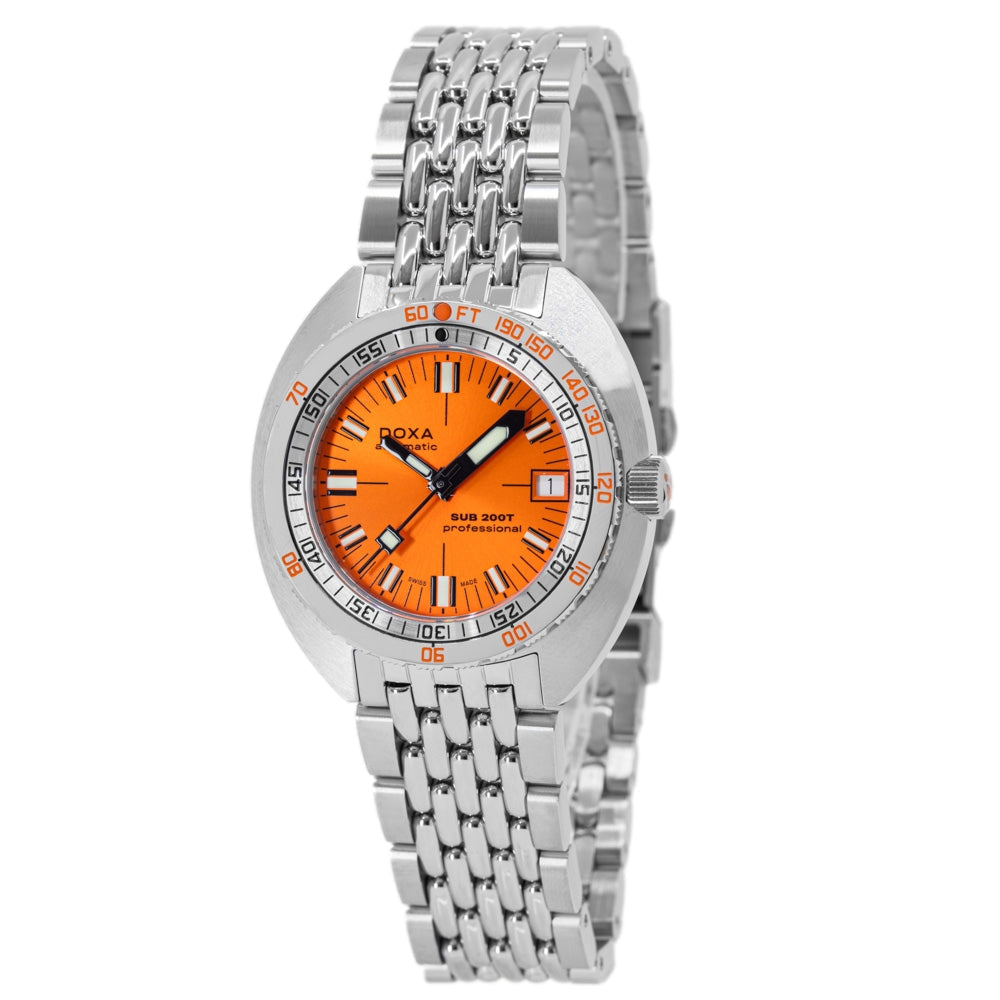 Doxa 804.10.351S.10 SUB 200T Professional Orange Dial Auto – Corso