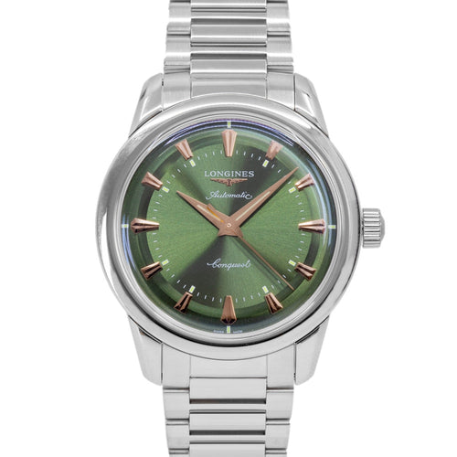 Longines Uomo L1.649.4.02.6 Conquest Heritage 38mm Auto