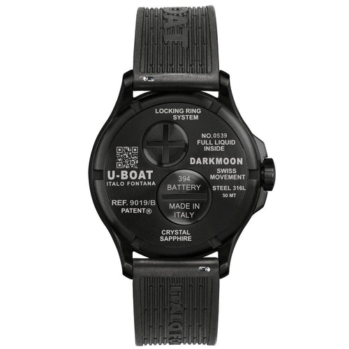 U-Boat 9019 Darkmoon Quartz Darkmoon Black PVD Steel Men's Watch