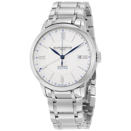 Baume&Mercier Men's M0A10273 Dual Time Date Display Watch