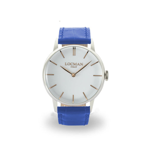 Locman 0251V08-00WHRGPB 1960 Quartz Men's Watch
