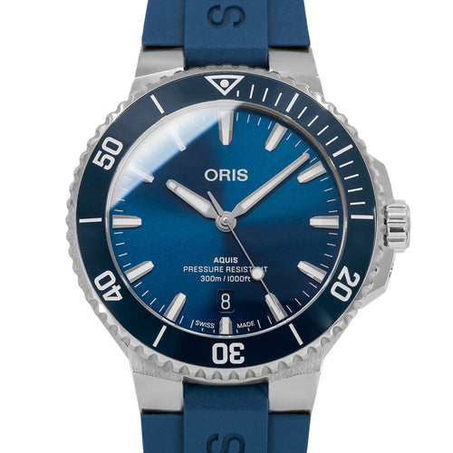 Oris 01 733 7787 4135-07 4 22 35FC Aquis Automatic Date Men's Watch