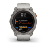 Garmin 010-02778-15 fēnix® 7X Pro – Sapphire Solar Edition Solar Men's Watch