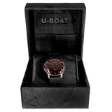U-boat Men's 8466/B Darkmoon Red Dial Quartz