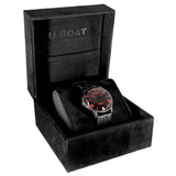 U-boat Men's 8466/B Darkmoon Red Dial Quartz