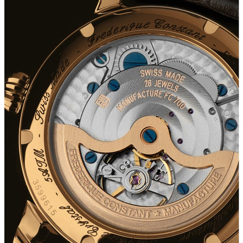 Frederique Constant FC-718KWWM4H9 Classic Worldtimer Manufacture Automatic Men's Watch