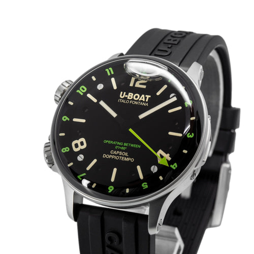 U-Boat Uomo 8838/B Capsoil Doppiotempo 45mm DLC