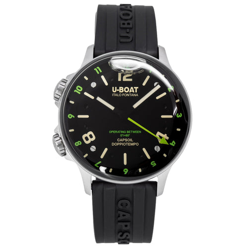 U-Boat Uomo 8838/B Capsoil Doppiotempo 45mm DLC