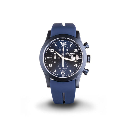 Locman 0618B02S-BLBLWHSB Island Quartz Men's Watch