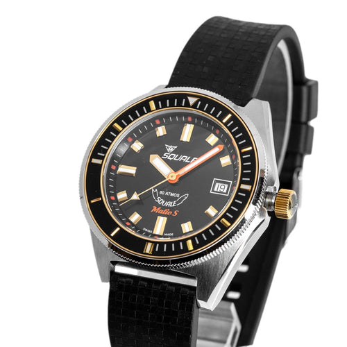 Squale MATICGBKBK.MRBK Matic S Automatic Men's Watch