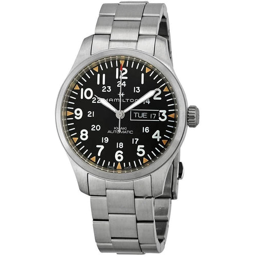 H70535131-Hamilton Men's H70535131 Khaki Field Day Date Watch